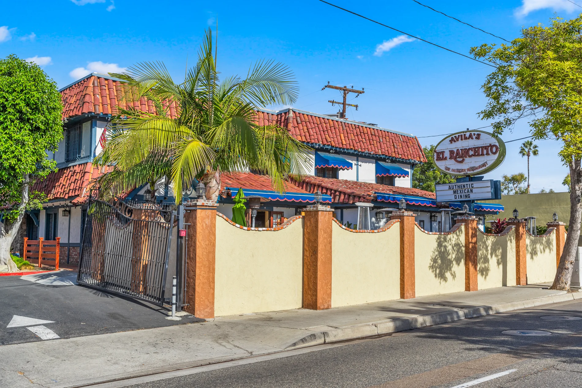 The Avila's El Ranchito restaurant on First Street in Santa Ana